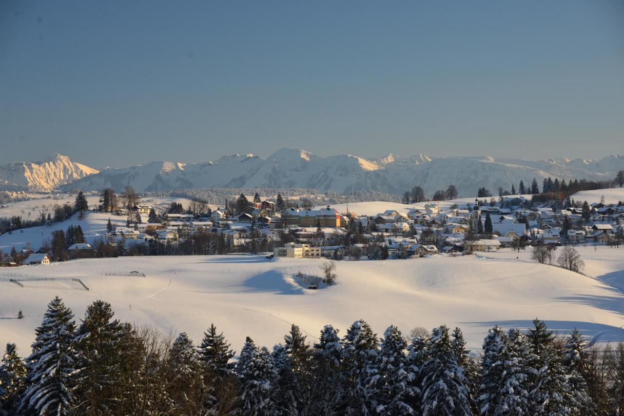 Hotel Alpenrose Gut Schlafen & Fruehstuecken Scheidegg Exterior photo