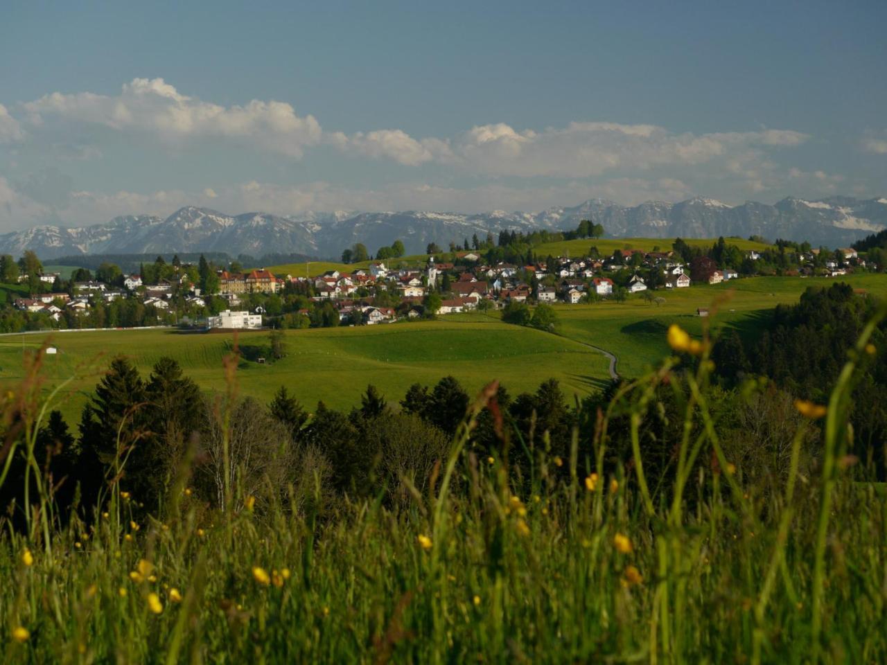 Hotel Alpenrose Gut Schlafen & Fruehstuecken Scheidegg Exterior photo